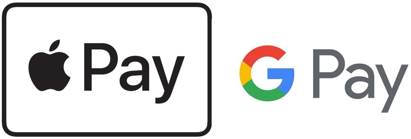 Apple Pay / Google Pay (via Stripe)